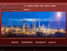 Tablet Screenshot of bayoucityind.com